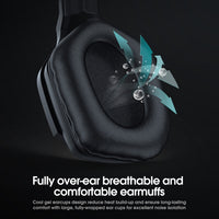 ONIKUMA B60 Bluetooth 5.0 Einstellbares, starkes Bass-Gaming-Wireless-Bluetooth-Headset mit Mikrofon