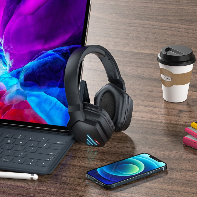 ONIKUMA B60 Bluetooth 5.0 Einstellbares, starkes Bass-Gaming-Wireless-Bluetooth-Headset mit Mikrofon