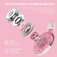 ONIKUMA X10 Auto-Ohr-LED-Licht, verstellbares Gaming-Headset mit Mikrofon