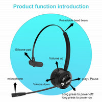 Anivia A8 Bluetooth-Telefon-Headset mit Mikrofon mit Geräuschunterdrückung
