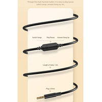awei GM-6 3,5-mm-Stereo-Headset mit Kabel, GM-6(Black), GM-6(White)