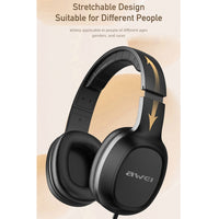 awei GM-6 3,5-mm-Stereo-Headset mit Kabel, GM-6(Black), GM-6(White)