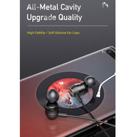 awei TC-5 Typ-C / USB-C Mini-Stereo-In-Ear-Kopfhörer mit Kabel, TC-5