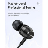 awei TC-5 Typ-C / USB-C Mini-Stereo-In-Ear-Kopfhörer mit Kabel, TC-5