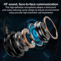 ONIKUMA B90 RGB-Beleuchtung, kabelloser Bluetooth-Kopfhörer, B90