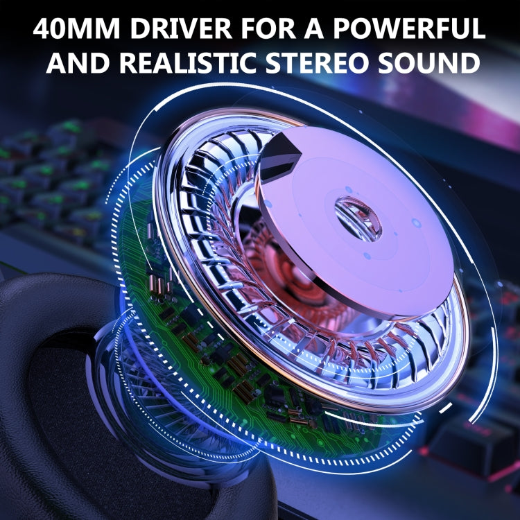 ONIKUMA X7 Pro USB + 3,5 mm RGB-Beleuchtung, kabelgebundenes Gaming-Headset, X7 Pro