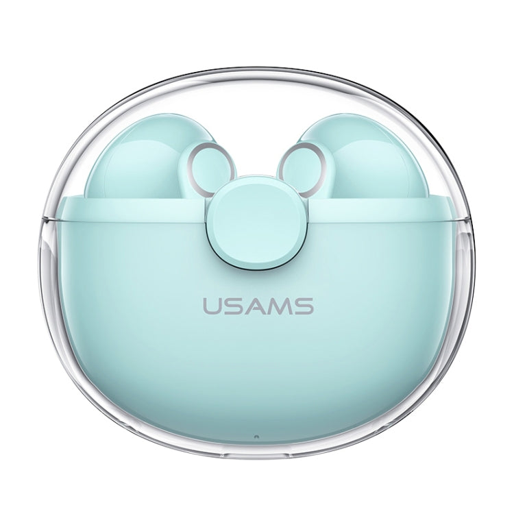 USAMS BU12 TWS Halb-In-Ear-Bluetooth 5.1-Funkkopfhörer, USAMS BU12