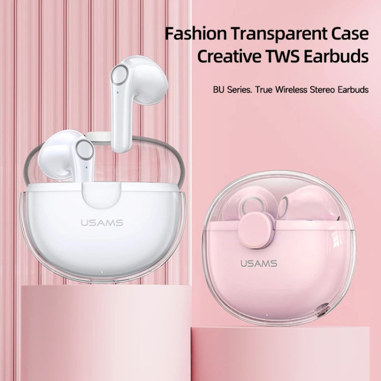 USAMS BU12 TWS Halb-In-Ear-Bluetooth 5.1-Funkkopfhörer, USAMS BU12
