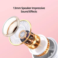 USAMS BU12 TWS Halb-In-Ear-Bluetooth 5.1-Funkkopfhörer, USAMS BU12