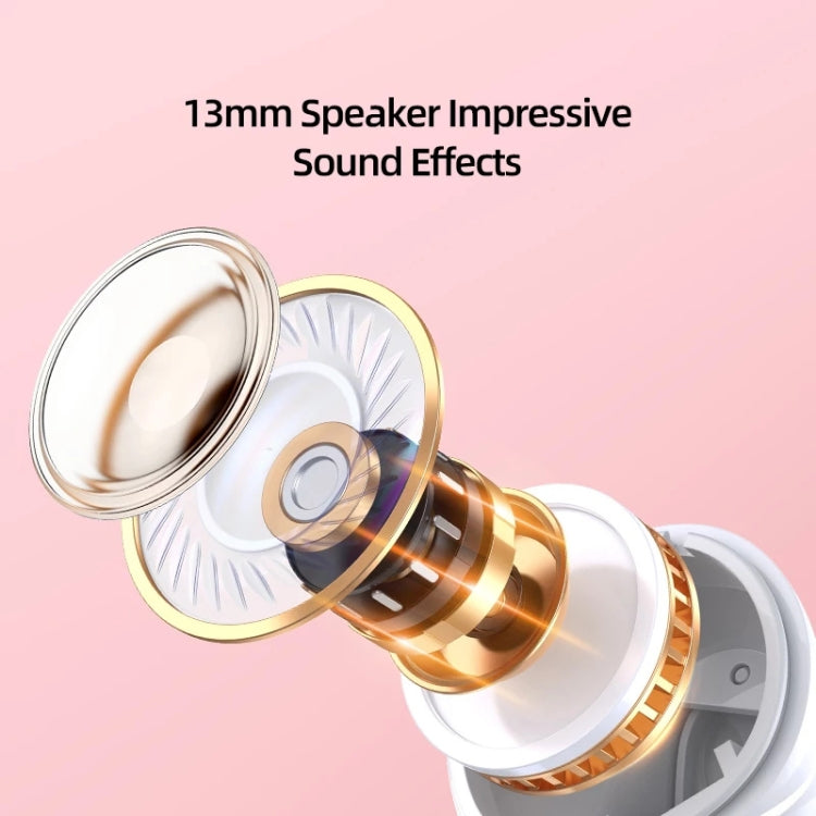 USAMS BU12 TWS Halb-In-Ear-Bluetooth 5.1-Funkkopfhörer, USAMS BU12