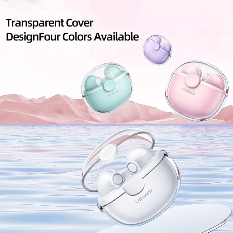 USAMS BU12 TWS Halb-In-Ear-Bluetooth 5.1-Funkkopfhörer, USAMS BU12