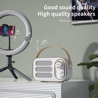 DW13 Tragbarer HiFi-Mini-Retro-Bluetooth-Lautsprecher