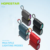 HOPESTAR H54 RGB Light TWS Wasserdichter kabelloser Bluetooth-Lautsprecher