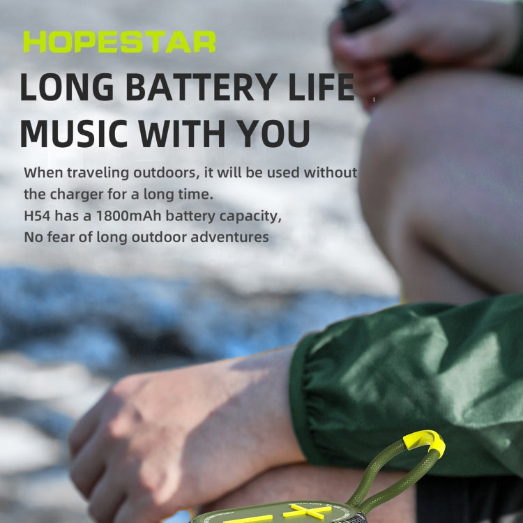 HOPESTAR H54 RGB Light TWS Wasserdichter kabelloser Bluetooth-Lautsprecher