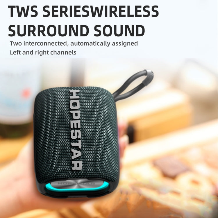HOPESTAR H54 RGB Light TWS Wasserdichter kabelloser Bluetooth-Lautsprecher