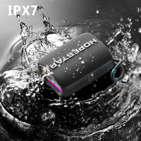 HOPESTAR H54 RGB Light TWS Wasserdichter kabelloser Bluetooth-Lautsprecher