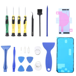 JIAFA JF-8182 21-in-1 Batteriekleber + wasserfester LCD-Rahmenkleber + Reparaturwerkzeug-Set, For iPhone 11, For iPhone 11 Pro, For iPhone 11 Pro Max, For iPhone 12, For iPhone 12 mini, For iPhone 12 Pro, For iPhone 12 Pro Max, For iPhone 13           ...