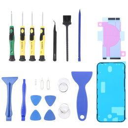 JIAFA JF-8182 21-in-1 Batteriekleber + wasserfester LCD-Rahmenkleber + Reparaturwerkzeug-Set, For iPhone 11, For iPhone 11 Pro, For iPhone 11 Pro Max, For iPhone 12, For iPhone 12 mini, For iPhone 12 Pro, For iPhone 12 Pro Max, For iPhone 13           ...