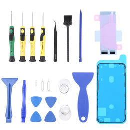 JIAFA JF-8182 21-in-1 Batteriekleber + wasserfester LCD-Rahmenkleber + Reparaturwerkzeug-Set, For iPhone 11, For iPhone 11 Pro, For iPhone 11 Pro Max, For iPhone 12, For iPhone 12 mini, For iPhone 12 Pro, For iPhone 12 Pro Max, For iPhone 13           ...