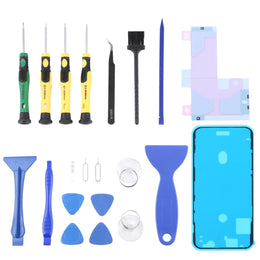 JIAFA JF-8182 21-in-1 Batteriekleber + wasserfester LCD-Rahmenkleber + Reparaturwerkzeug-Set, For iPhone 11, For iPhone 11 Pro, For iPhone 11 Pro Max, For iPhone 12, For iPhone 12 mini, For iPhone 12 Pro, For iPhone 12 Pro Max, For iPhone 13           ...