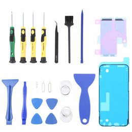 JIAFA JF-8182 21-in-1 Batteriekleber + wasserfester LCD-Rahmenkleber + Reparaturwerkzeug-Set, For iPhone 11, For iPhone 11 Pro, For iPhone 11 Pro Max, For iPhone 12, For iPhone 12 mini, For iPhone 12 Pro, For iPhone 12 Pro Max, For iPhone 13           ...