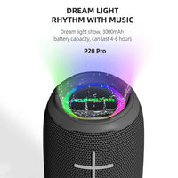 HOPESTAR P20 Pro Wasserdichter kabelloser Bluetooth-Lautsprecher, P20 Pro(Black), P20 Pro(Red), P20 Pro(Grey), P20 Pro(Blue)