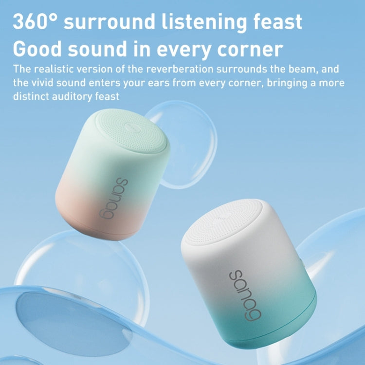 Sanag X6S Tragbarer Mini-Bluetooth-Lautsprecher mit Farbverlauf für den Außenbereich