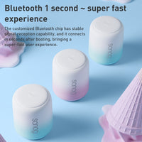 Sanag X6S Tragbarer Mini-Bluetooth-Lautsprecher mit Farbverlauf für den Außenbereich