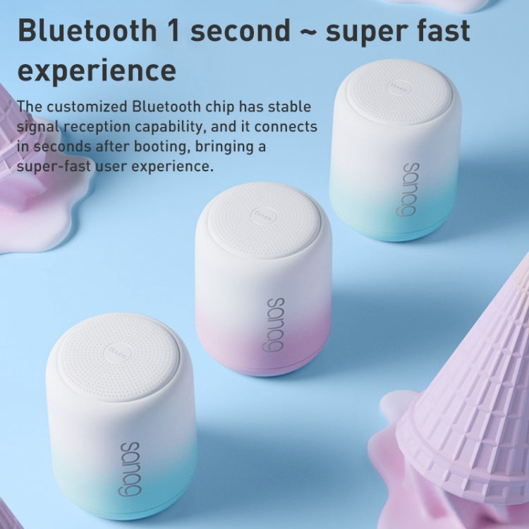 Sanag X6S Tragbarer Mini-Bluetooth-Lautsprecher mit Farbverlauf für den Außenbereich