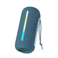 HOPESTAR P39 Wasserdichter kabelloser Bluetooth-Lautsprecher mit RGB-Licht für den Außenbereich
