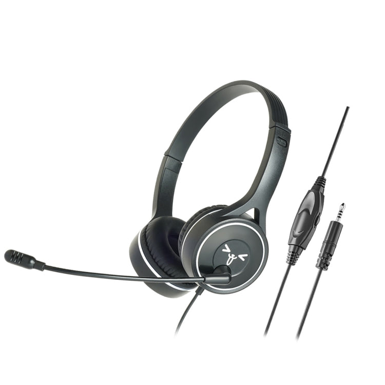 SOYTO SY-G30C Langes Mikrofon, kabelgebunden, Geräuschunterdrückung, ergonomisches Gaming-Headset, 3.5mm, USB
