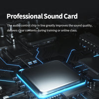 SOYTO SY-G30C Langes Mikrofon, kabelgebunden, Geräuschunterdrückung, ergonomisches Gaming-Headset, 3.5mm, USB