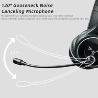 SOYTO SY-T30C Langes Mikrofon Bluetooth Wireless Noise Cancelling Ergonomisches Gaming-Headset, SY-T30C