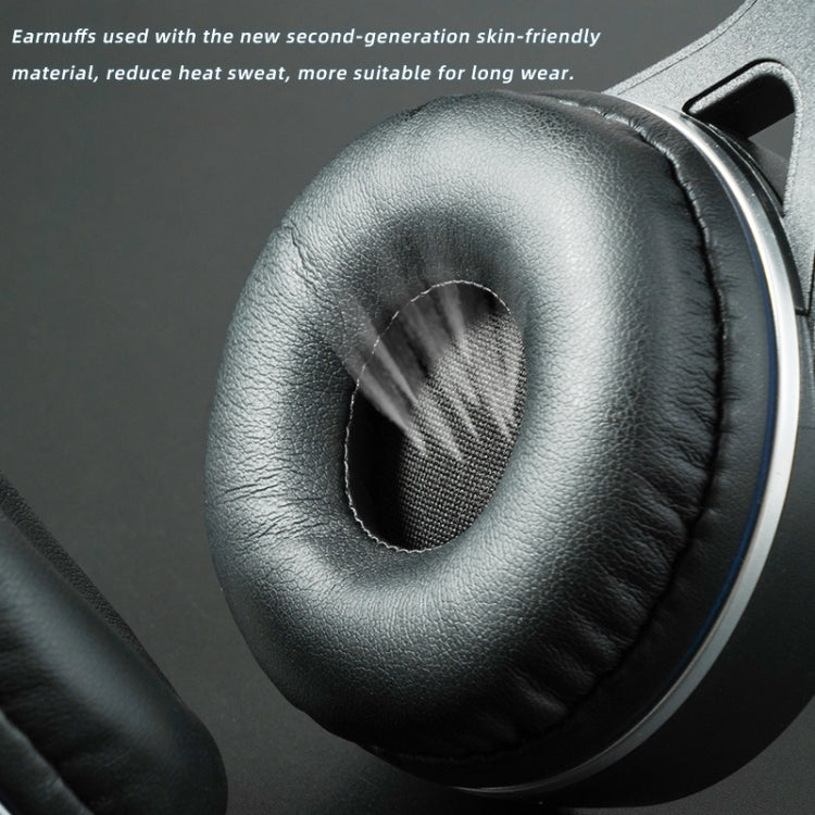 SOYTO SY-T30C Langes Mikrofon Bluetooth Wireless Noise Cancelling Ergonomisches Gaming-Headset, SY-T30C