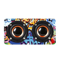 M5 Multifunktionaler Desktop-Bluetooth-Lautsprecher aus Holz, kabelloser Lautsprecher