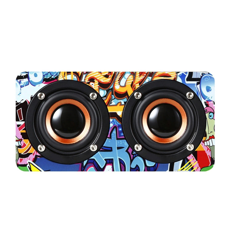 M5 Multifunktionaler Desktop-Bluetooth-Lautsprecher aus Holz, kabelloser Lautsprecher