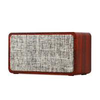 Q2 Subwoofer Drahtloser Bluetooth-Lautsprecher aus Holz