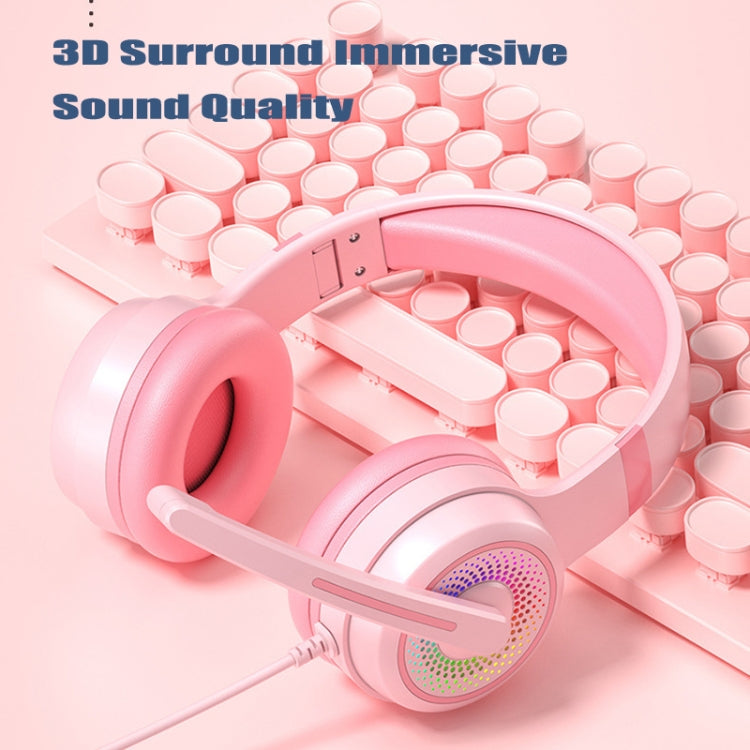 Y20 LED-Bass-Stereo-PC-Gaming-Headset mit Mikrofon