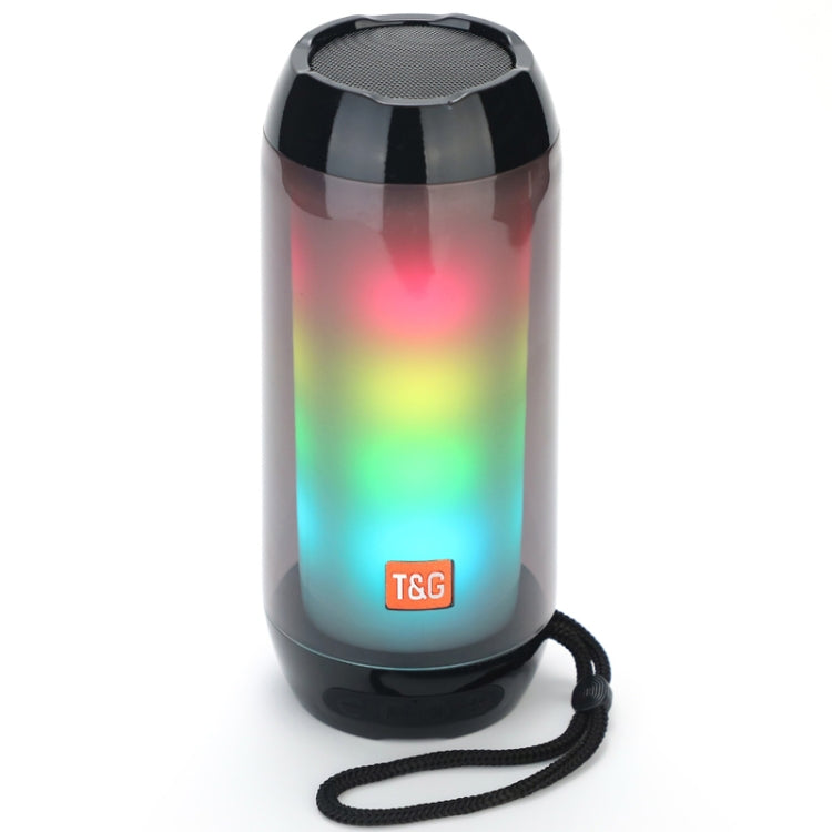 T&G TG643 Tragbarer, wasserdichter Subwoofer mit LED-Licht und kabelloser Bluetooth-Lautsprecher