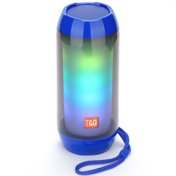 T&G TG643 Tragbarer, wasserdichter Subwoofer mit LED-Licht und kabelloser Bluetooth-Lautsprecher