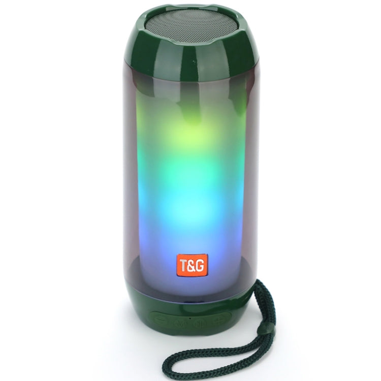 T&G TG643 Tragbarer, wasserdichter Subwoofer mit LED-Licht und kabelloser Bluetooth-Lautsprecher