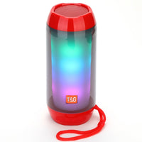 T&G TG643 Tragbarer, wasserdichter Subwoofer mit LED-Licht und kabelloser Bluetooth-Lautsprecher