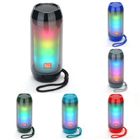 T&G TG643 Tragbarer, wasserdichter Subwoofer mit LED-Licht und kabelloser Bluetooth-Lautsprecher