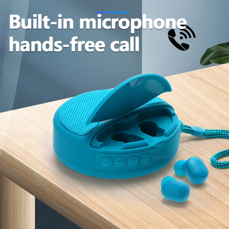 T&G TG808 2-in-1 Mini-Wireless-Bluetooth-Lautsprecher, kabellose Kopfhörer