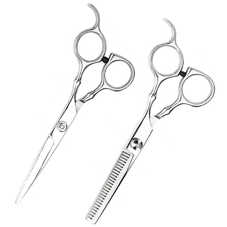 Professionelles Haarschneide-Ausdünnungsschere-Friseur-Flachschere-Scheren-Set, 2 PCS, 7 PCS, 12 PCS