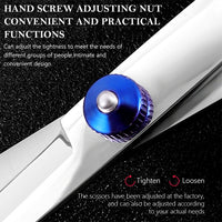 Professionelles Haarschneide-Ausdünnungsschere-Friseur-Flachschere-Scheren-Set, 2 PCS, 7 PCS, 12 PCS