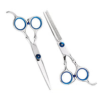 Professionelles Haarschneide-Ausdünnungsschere-Friseur-Flachschere-Scheren-Set, 2 PCS, 7 PCS, 12 PCS