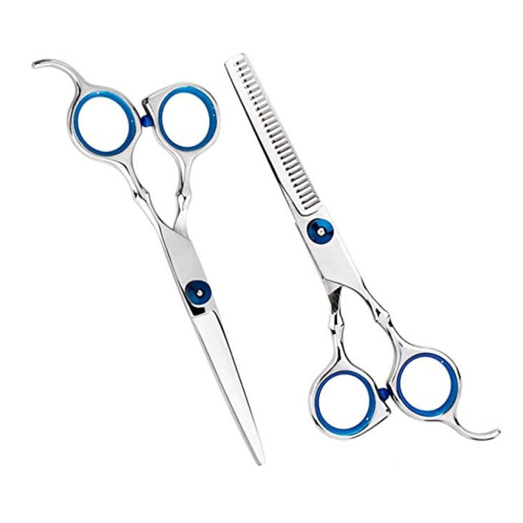 Professionelles Haarschneide-Ausdünnungsschere-Friseur-Flachschere-Scheren-Set, 2 PCS, 7 PCS, 12 PCS