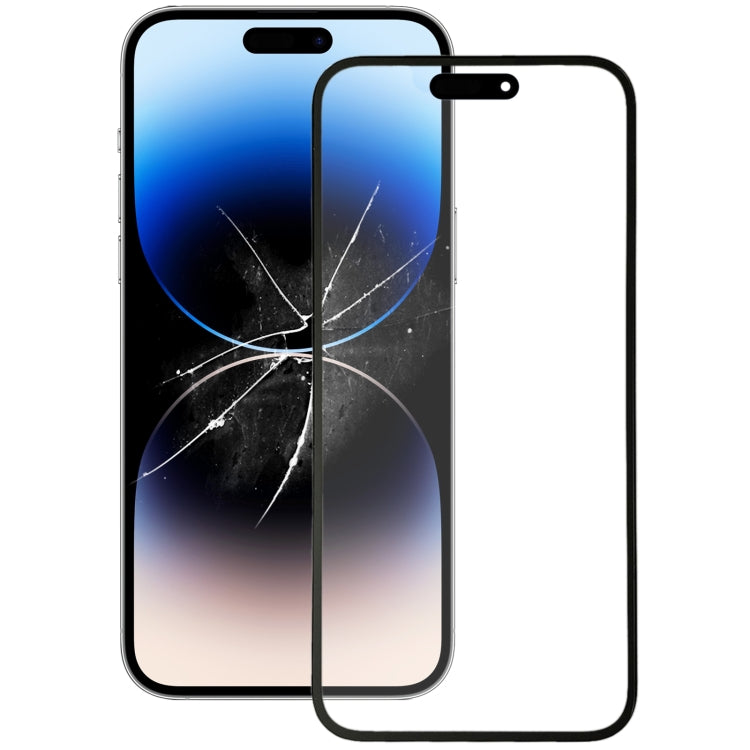 Äußere Glaslinse der Frontscheibe mit optisch klarem OCA-Kleber, For iPhone 14, For iPhone 14 Plus, For iPhone 14 Pro, For iPhone 14 Pro Max
