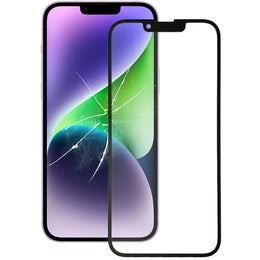 Äußere Glaslinse Frontscheibe mit OCA-Kleber – iPhone 14 Serie